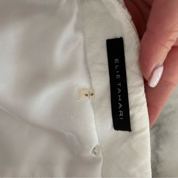 Elie Tahari White Jacket Size Small - Picture 4 of 5